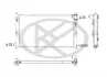 Радіатор двигуна (мкпп) CITROEN C4 AIRCROSS, C-CROSSER, C-CROSSER ENTERPRISE MITSUBISHI ASX, LANCER VIII, OUTLANDER II PEUGEOT 4007, 4008 1.6D-2.2D 11.06- KOYORAD PL032037 (фото 1)