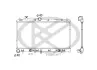 Радіатор двигуна (акпп) SUBARU LEGACY V, OUTBACK 2.0/2.0LPG/2.5 09.09- KOYORAD PL092522 (фото 1)