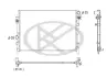 Радіатор двигуна DODGE JOURNEY FIAT FREEMONT 2.0D-3.6 06.08- KOYORAD PL332247 (фото 1)