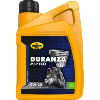 Олива моторна DURANZA MSP ECO 0W-20 1л KROON OIL 37125