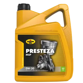 Олива моторна Presteza MSP 0W-30 5л KROON OIL 37320