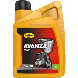 Олива моторна Avanza MSP 0W-20 1л KROON OIL 37349