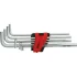 Комплект кутових штифтових гайкових ключів подовжених 10 шт KS TOOLS 151.4980 (фото 2)