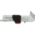 Комплект кутових штифтових гайкових ключів подовжених 10 шт KS TOOLS 151.4980 (фото 3)