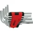 Комплект кутових штифтових ключів 1/16"-3/8" 10 шт KS TOOLS 151.5060 (фото 2)