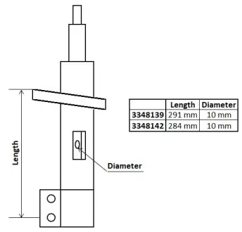 Амортизатор KYB 3348142