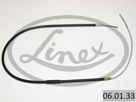Трос ручника (L) BMW 3 (E46) 98- (1693/1140 мм) LINEX 06.01.33