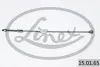 Трос ручника (передній) Ford Fiesta/Fusion/Mazda 2 01-12 (300mm) LINEX 15.01.65 (фото 1)