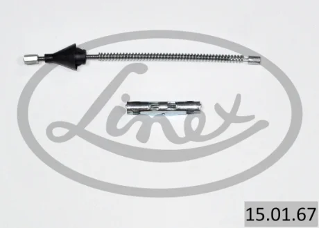 Трос ручника (задній) Ford Focus 99-03 (барабанний гальма) LINEX 15.01.67