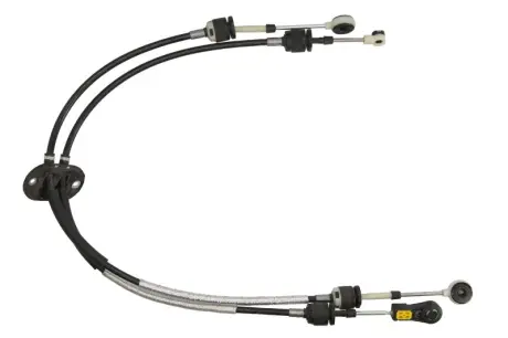 Трос перемикання передач Лів/Прав (1260mm/1230mm) FORD TOURNEO CONNECT V408 NADWOZIE WIELKO, TRANSIT CONNECT, TRANSIT CONNECT V408/MINIVAN, TRANSIT COURIER B460 1.0/1.5D/1.6D 02.13- LINEX 15.44.29