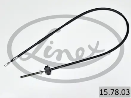 Трос ручника (задній) (L) Ford Focus/C-Max 03-07 (1504mm) (електро) LINEX 15.78.03