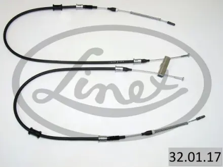 Трос ручника Opel Astra F/Kadett E 84-05 LINEX 32.01.17
