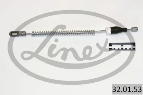Трос ручника (задній) Opel Corsa 00-/Tigra 04- (220mm) LINEX 32.01.53