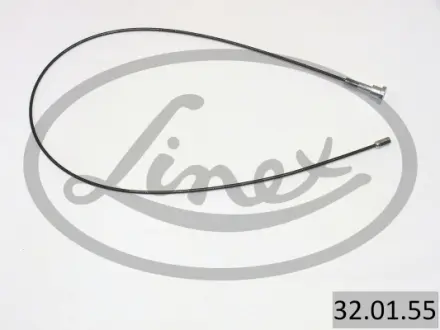 Трос ручника (задній) (R) Opel Corsa/Tigra 00-09 (832mm) LINEX 32.01.55