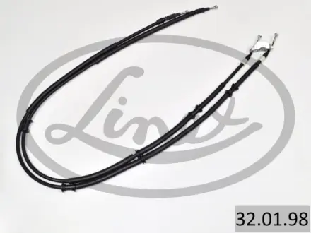 Трос ручника (задній) Opel Astra 1.2-2.0 16V 98-05 (1587/1400+1587/1400mm) LINEX 32.01.98