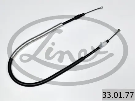 Трос ручника (задній) (R) Citroen C3/Peugeot 5008 09- (970/784mm) LINEX 33.01.77