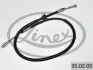 Трос ручника (передній) Renault Master/Opel Movano 98- (1180/947 мм) LINEX 35.02.05 (фото 1)