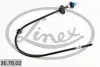 Трос ручника (L) Land Rover Range Rover 02-12 (L=815/710mm) LINEX 36.78.02 (фото 1)