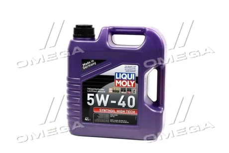 Олива моторна Synthoil High Tech 5W-40 (Каністра 4л) Liqui Moly 1915/2194
