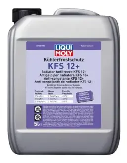 LM 5л Антифриз концентрат KFS 12+ (червоний G12+) LIQUI MOLY 21146