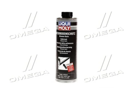 LM 1л UNTERBODENSCHUTZ BITUMEN SCHWARZ антикор на основі бітуму(наноситься розпилювачем) Liqui Moly 6112