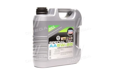 Олива моторна Special TEC AA 5W-20 (Каністра 4л) Liqui Moly 7621/7658