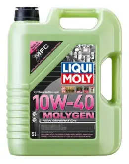 Моторна олива (5L +) 10W40 API SL ACEA A3 B4 FIAT 9.55535 G2 MB 229.3 PSA B71 2300 RENAULT RN 0700 RENAULT RN 0710 VW 501.01 VW 502.00 VW 505.00 LIQUI MOLY 9951