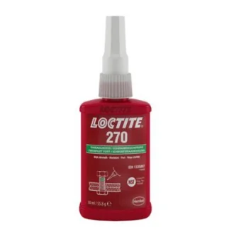 Фіксатор різьби LOCTITE 270 (зелений) 50 мл (високої фіксації) макс. діаметр різьби М20 Loctite 1335896
