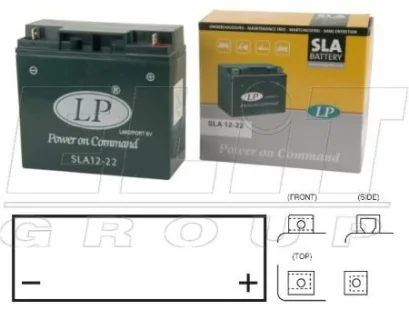 Мотоакумулятор LP SLA LP BATTERY SLA 12-22
