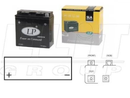 Мотоакумулятор LP SLA LP BATTERY YT14B-4
