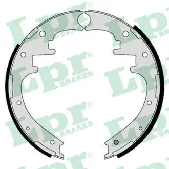 Тормозные колодки барабанные LPR 01125