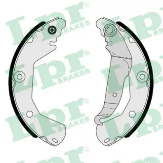 Тормозные колодки барабанные LPR 01163