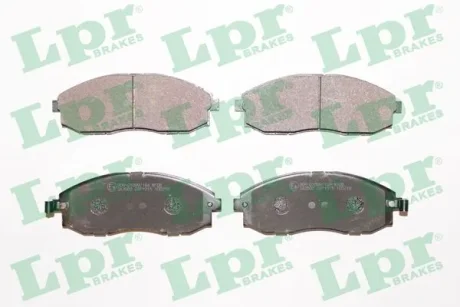 Комплект гальмівних колодок з 4 шт. дисків LPR 05P1015