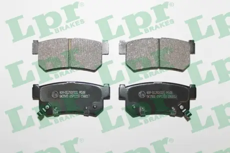 Гальмівні колодки LPR 05P1210