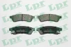 Комплект гальмівних колодок з 4 шт. дисків LPR 05P1320 (фото 1)