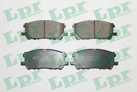 Комплект гальмівних колодок з 4 шт. дисків LPR 05P1368