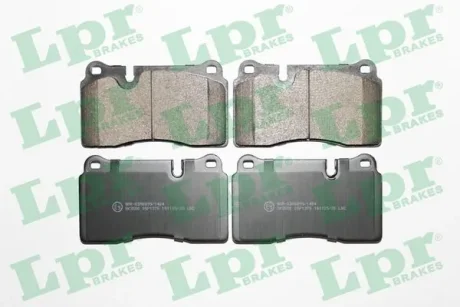 Комплект гальмівних колодок з 4 шт. дисків LPR 05P1376