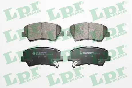 ДИСКОВІ КОЛОДКИ LPR 05P1753 (фото 1)