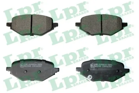 Фото - комплект гальмівних колодок задн, MG MG HS, MG ZS 1.0-Electric 10.17- LPR 05P2351 Комплект гальмівних колодок задн, MG MG HS, MG ZS 1.0-Electric 10.17- LPR 05P2351