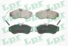 Комплект гальмівних колодок з 4 шт. дисків LPR 05P494 (фото 1)