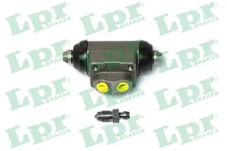 Гальмівний циліндр задн Лів HYUNDAI ACCENT IV, ACCENT V, BAYON, ELANTRA V, ELANTRA VI, I10 II, I10 III, I20 ACTIVE, I20 I, I20 II, I20 III KIA RIO III, RIO IV, STONIC 1.0-1.6D 08.08- LPR 5204
