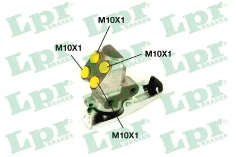Регулятор потужності гальм SEAT TOLEDO I VW CORRADO, DERBY, GOLF II, GOLF III, JETTA I, JETTA II, PASSAT B2, PASSAT B3/B4, POLO, POLO CLASSIC, POLO II, POLO/HATCHBACK, SCIROCCO 1.0-2.9 08.80-04.99 LPR 9932
