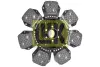 Диск зчеплення (350мм) DEUTZ FAHR AGROTRAC HUERLIMANN XT LAMBORGHINI R SAME LASER LuK 335 0367 10 (фото 2)