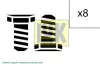 Комплект болтів маховика NISSAN NAVARA NP300, PATHFINDER III 2.5D 01.05- LuK 411 0228 10 (фото 1)