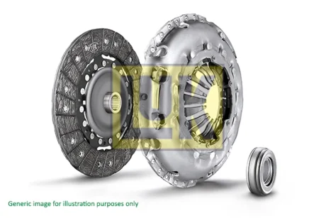 Комплект зчеплення Nissan Pixo 1.0 09- (d=190mm) (+вижимний) LuK 619 3080 00