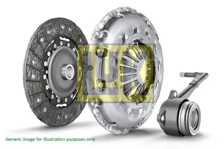 Комплект зчеплення Mitsubishi L200 2.4 DI-D 14- (d=270mm) LuK 627 3042 33 (фото 1)