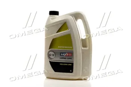 Антифриз -40 LONG LIFE жовтий (Каністра 5л) LUXE 698