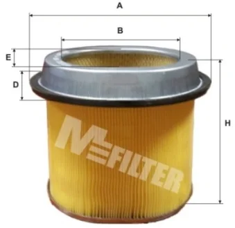 Фільтр повітряний Mitsubishi Galant 2.0TDI 92-04 Mfilter A 254