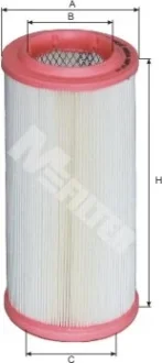 Фільтр повітряний Polo/Lupo TDI/SDI 94-/Seat SDI Mfilter A 504