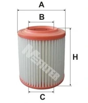 Фільтр повітряний Audi A8 2.8-4.2 i/FSI 02-10 Mfilter A 8049